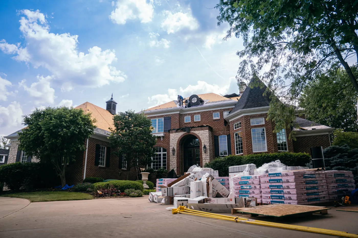 Shingle repair completed in Danville